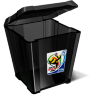 Empty Recycle Bin Icon 96x96 png